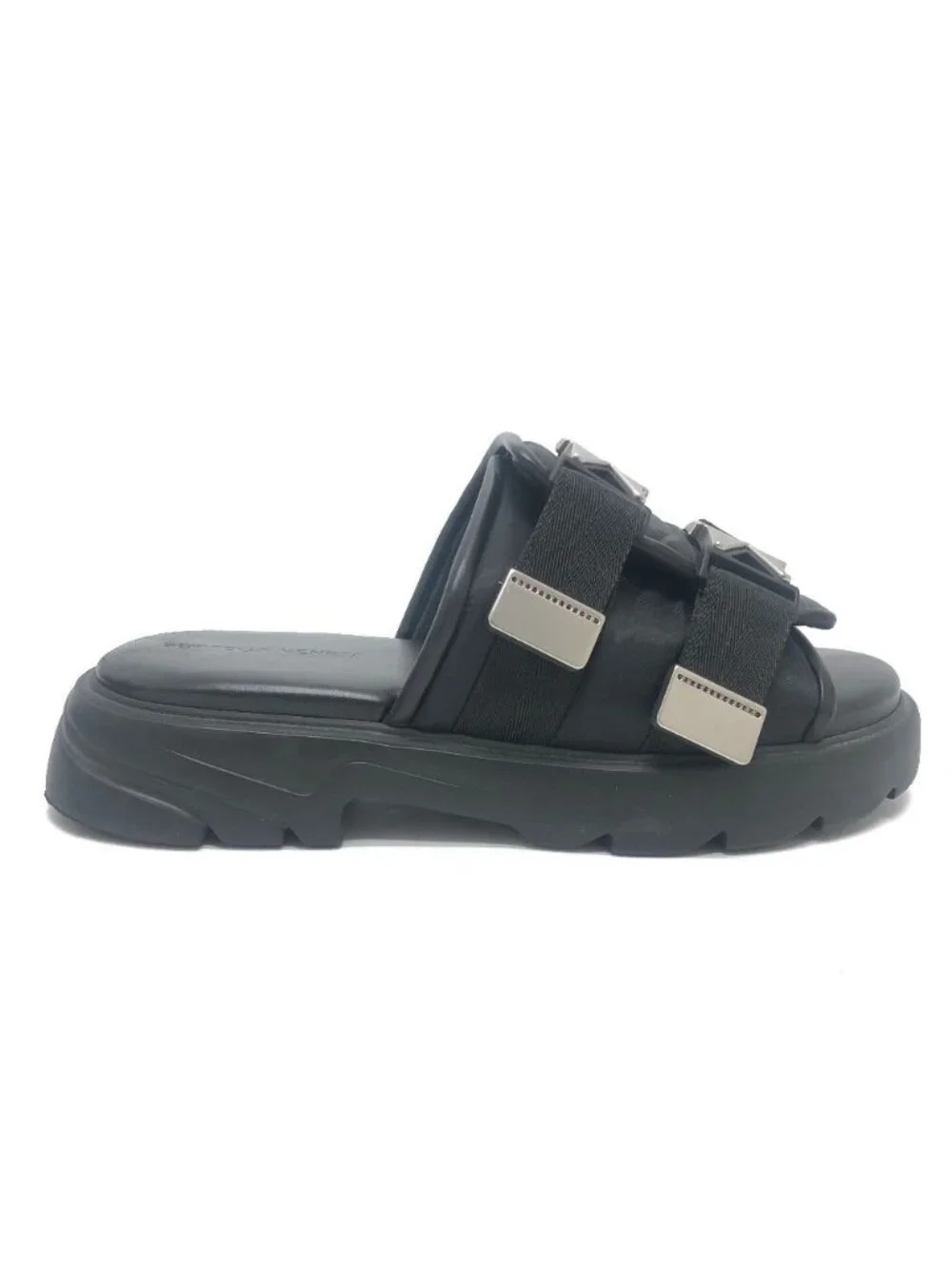 Bottega Veneta Sandals Flash Leather Black
